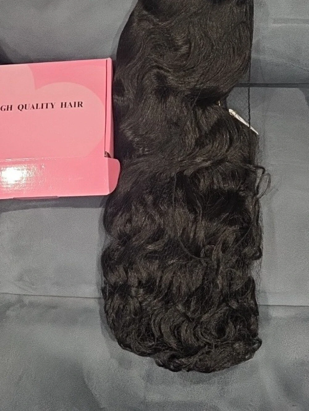 Long Yaki V Part Wig Bouncy Curly Half Wig, Synthetic Wig U Part 26